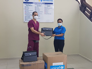 You are currently viewing Hospital Juan Pablo Pina recibe donación de ventiladores para respuesta a COVID-19
